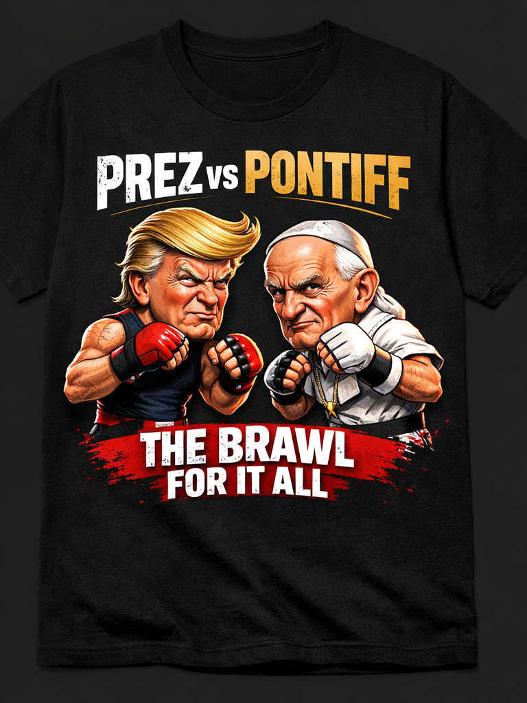 PREZ vs PONTIFF – The Brawl For It All! OFFSCRIPT™ Tee