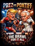 PREZ vs PONTIFF – The Brawl For It All! OFFSCRIPT™ Tee