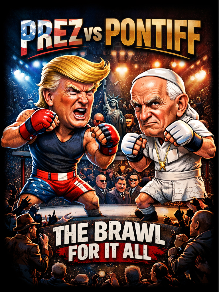 PREZ vs PONTIFF – The Brawl For It All! OFFSCRIPT™ Tee